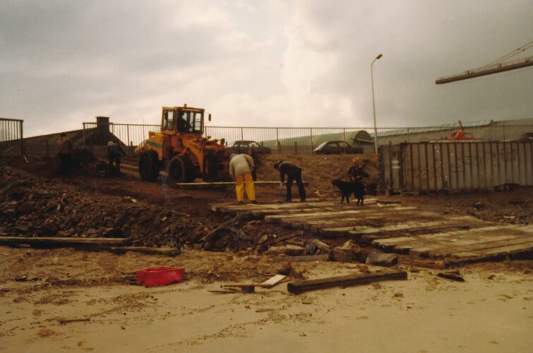 De afrit scheveningen vroeger